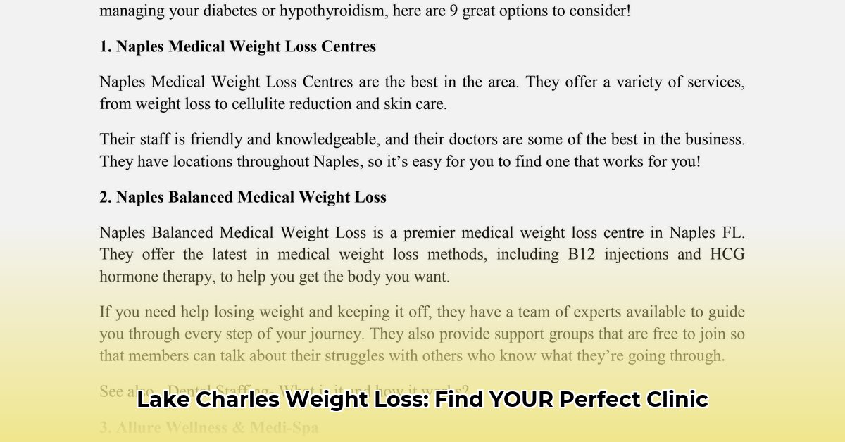 weight-loss-clinics-in-lake-charles-la